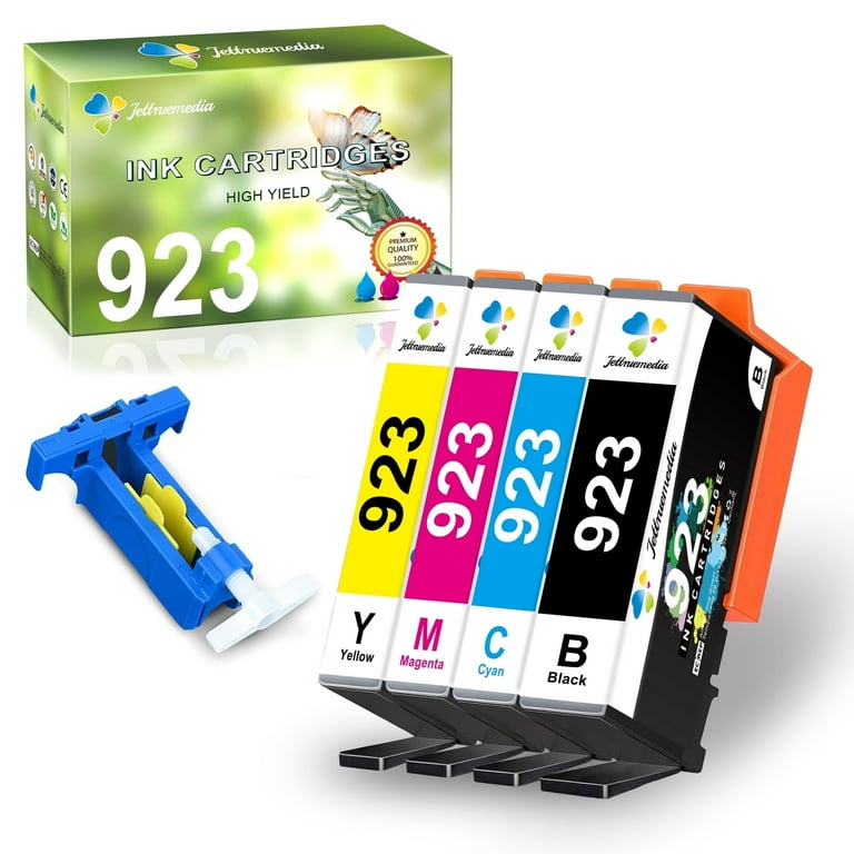 923 Ink Cartridges Without Chip Compatible for HP 923 Work