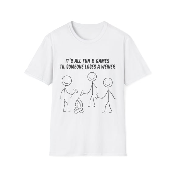 Fun Games Camping Someone Loses A Weiner Novelty Art