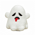 thumbnail image 1 of Fun Ghost Plush Stuffed Toy - Soft Creative Bat Stuffed Animal Pillow Pumpkin Halloween Party Decor, 1 of 6