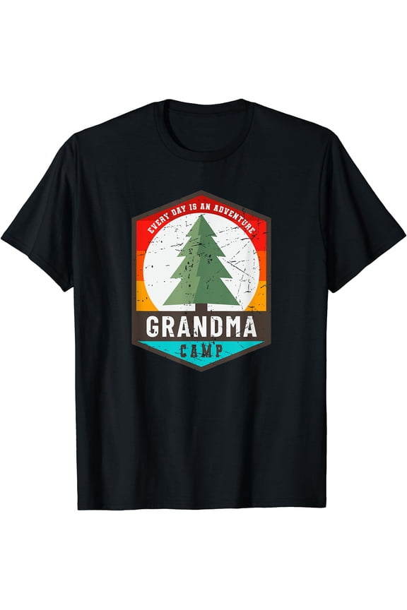 Fun Grandma Camp Every Day Is An Adventure Matching Family T-Shirt, Unisex T-Shirt
