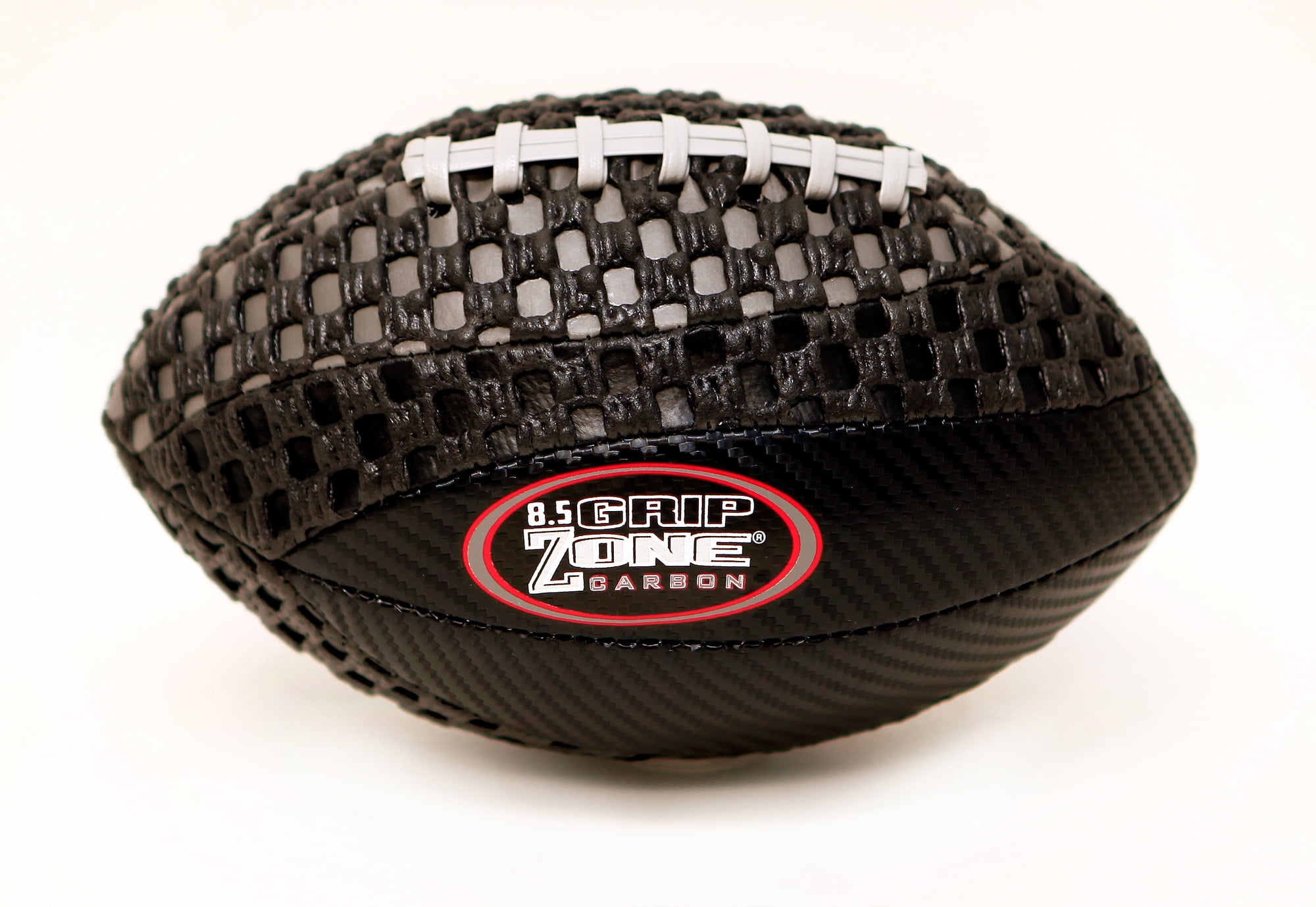 Fun Gripper - Grip Zone 8.5 Football for Kids Pee Wee Size 3, Carbon Fiber Design Football By: Saturnian 1