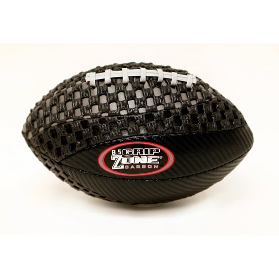 Fun Gripper - Grip Zone 8.5 Football for Kids Pee Wee Size 3, Carbon Fiber Design Football By: Saturnian 1