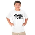 thumbnail image 1 of Fun Guy Fungi Mushroom Nerdy Geeky Boys Kids T Shirt Tees Tops Teen Brisco Brands XS, 1 of 6