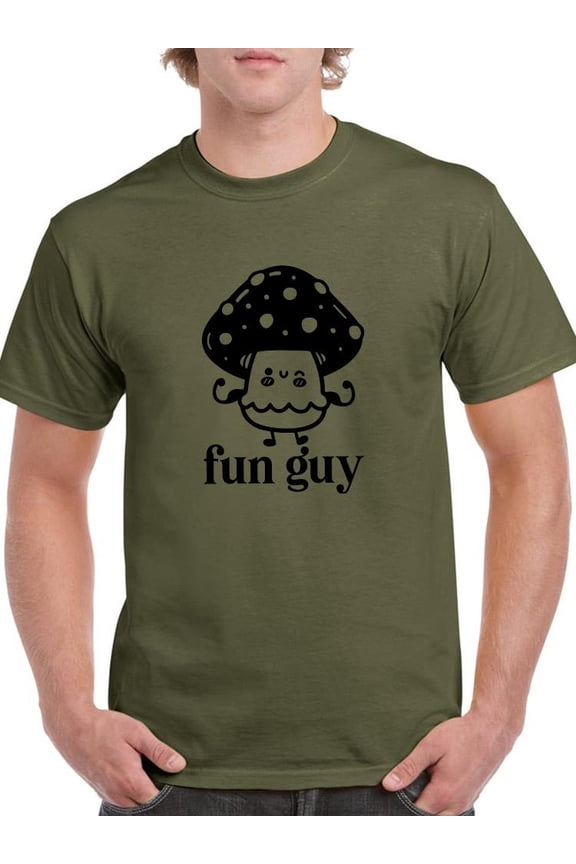 Fun Guy! T-Shirt Men -Smartprints Designs, Male 5X-Large