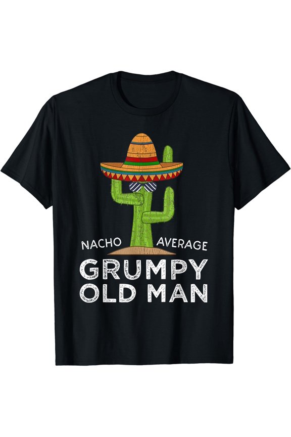 Fun Hilarious Funny Grumpy Old Man T-Shirt