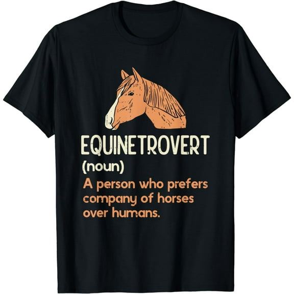Fun Horse Lover Humor | Funny Horse Definition T-Shirt
