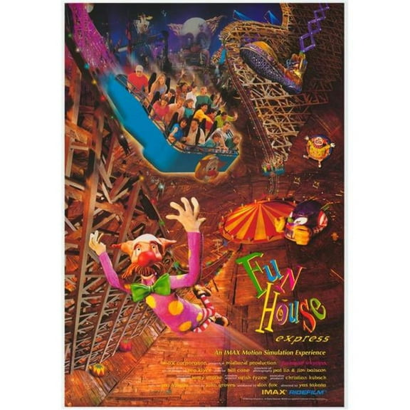 Fun House Express Imax Movie Poster - 27 x 40 in.