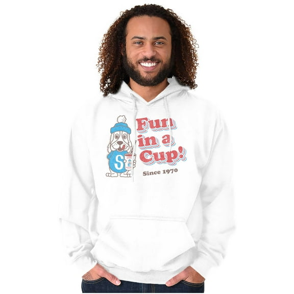 Fun In A Cup Slush Puppie Logo Hoodie Sweatshirt Women Men Brisco Brands M