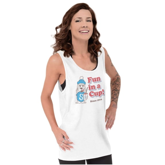 Fun In A Cup Slush Puppie Logo Tank Top T Shirts Men Women Brisco Brands S