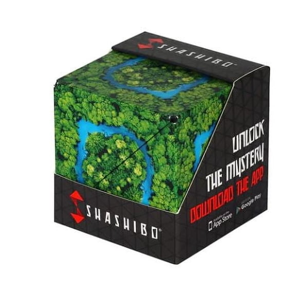 Fun in Motion Toys Shashibo Cube Jungle WildLife Series Single Pack 2.5 in