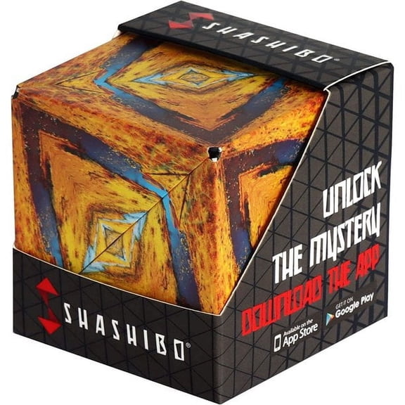 Shashibo Magnetic Puzzle Cube - Savanna, STEM Fidget Transforms into 70 Shapes, 1 Pack