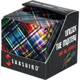 thumbnail image 1 of SHASHIBO Shape Shifting Box - STEM Magnetic Fidget Cube That Transforms Into Over 70 Shapes, Disco Plaid by Jumbie, 1 Pack, 1 of 2