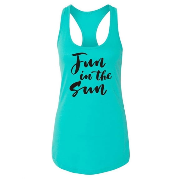 Fun In The Sun Racerback Tank Women -Image by Shutterstock, Female XX-Large