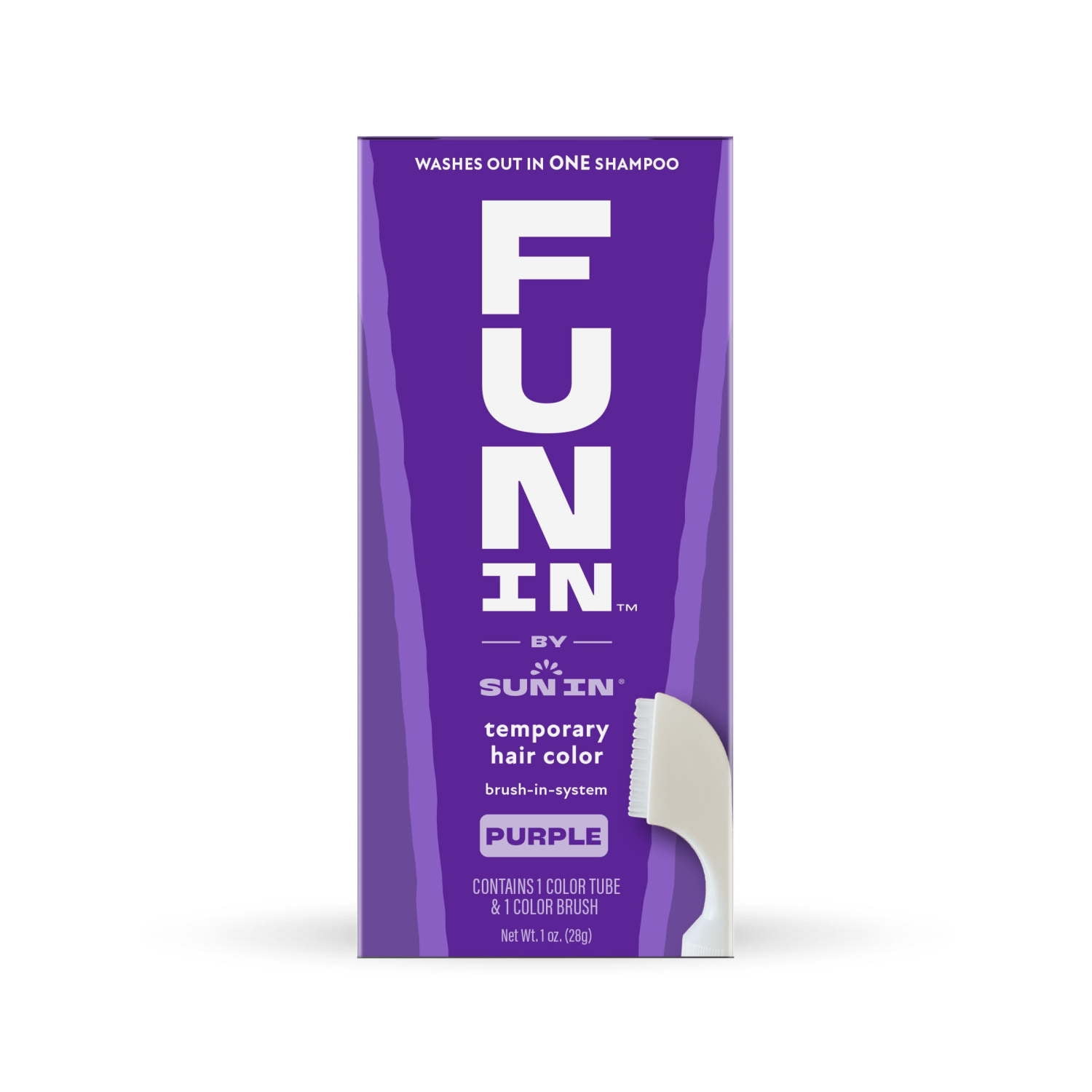 Fun In by Sun In, One Day Temporary Hair Color Washable Brush In