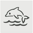 thumbnail image 1 of Fun Jumping Dolphin Ocean Waves DIY Cookie Wall Craft Stencil - 3.5 Inch, 1 of 5