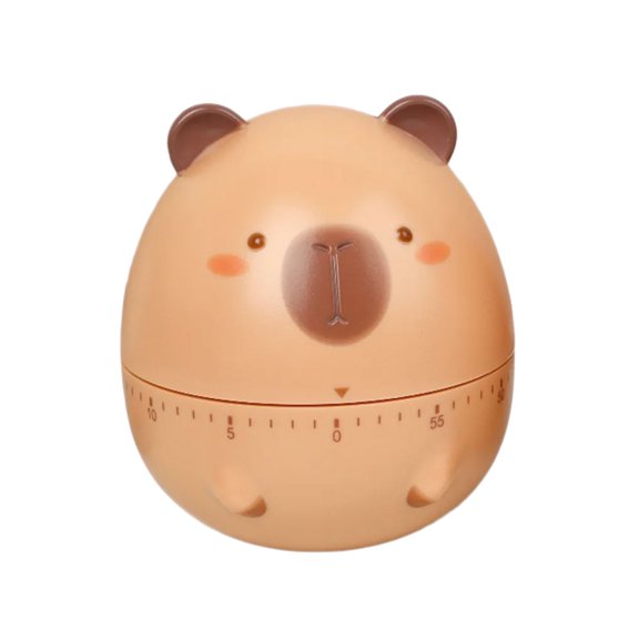 Fun Kapibala Shape Easy Twist Wind Up Timer For Homework And Kitchen Use