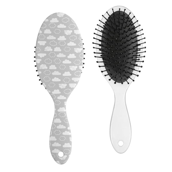 Fun Kawaii Hair Brush for Kids & Women - Smoothing Detangler with Ergonomic Handle & No-Pull Bristles