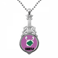 thumbnail image 1 of Fun Laugh Mouth Purple Emotion Chortle Pendant Jewelry Music Guitar Torque Hangtag, 1 of 4