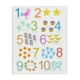thumbnail image 1 of Fun Learning To Count Canvas Wall Art, design by Carla Daly, 1 of 8