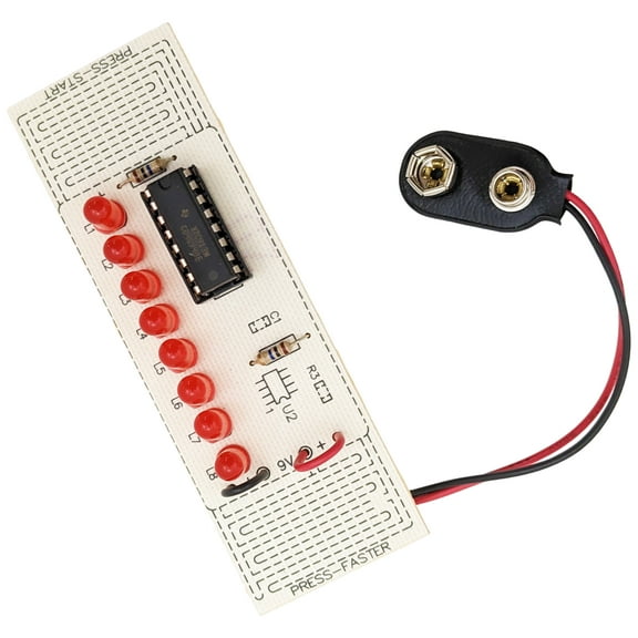 Fun Lights Soldering Practice Kit with Assembly Manual (Intermediate Skill Level)