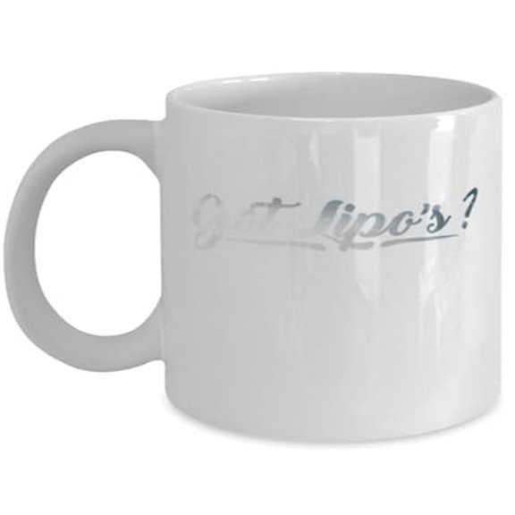 Liposuction 11 oz Coffee Mug - Unique Medical Gift White Ceramic