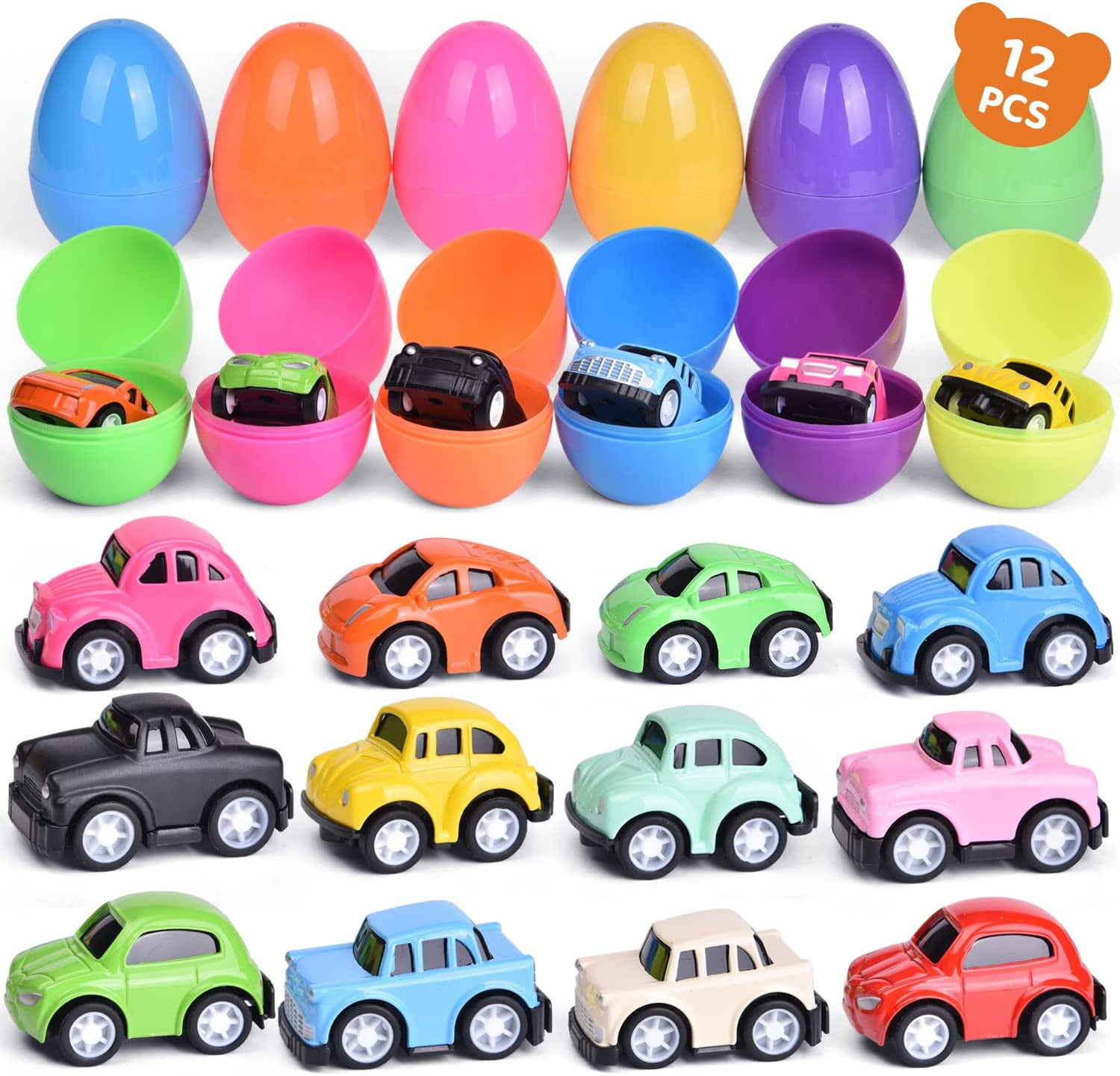 Fun Little Toys 12 PCs Easter Eggs Prefilled with Philippines Ubuy
