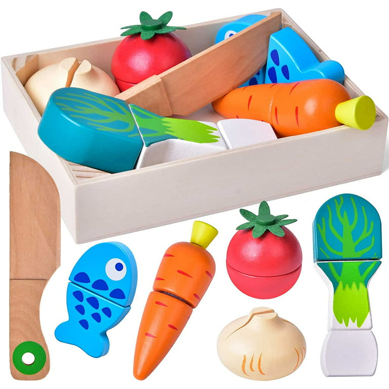 Wooden Kitchen Pretend Play Simulation Wood Fruits Food Mixer Baby Early  Learning Educational Toys For Child Funny - AliExpress