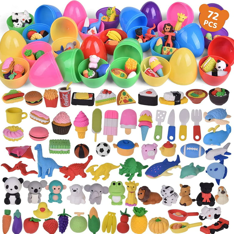 https://i5.walmartimages.com/seo/Fun-Little-Toys-24-Pcs-Easter-Eggs-72-Erasers-Cute-Mini-Animals-Food-Puzzle-Kids-Bulk-Fillers-Basket-Stuffers-Inside-Tiny-Classroom-Desk-Pets-Goodie_b242f34a-54b8-4f5b-85fd-74fb769ccdc1.c70dcbb7a380c0b918568788636dc708.jpeg?odnHeight=768&odnWidth=768&odnBg=FFFFFF