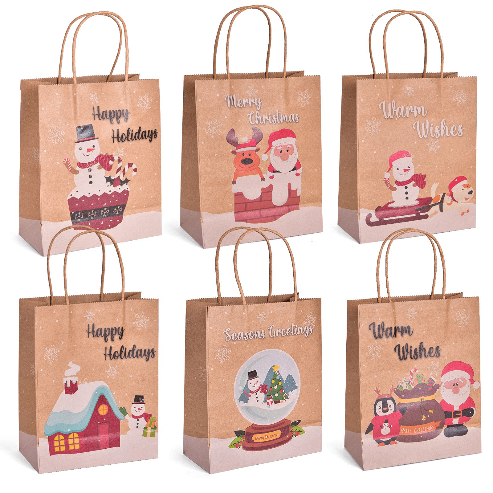 Plum Designs 12 Christmas Gift Bags Bulk- Christmas Gift Bags, Large Christmas  Bags for Gifts, Holiday Gift Bags with Tissue Paper- : Amazon.in: Home &  Kitchen