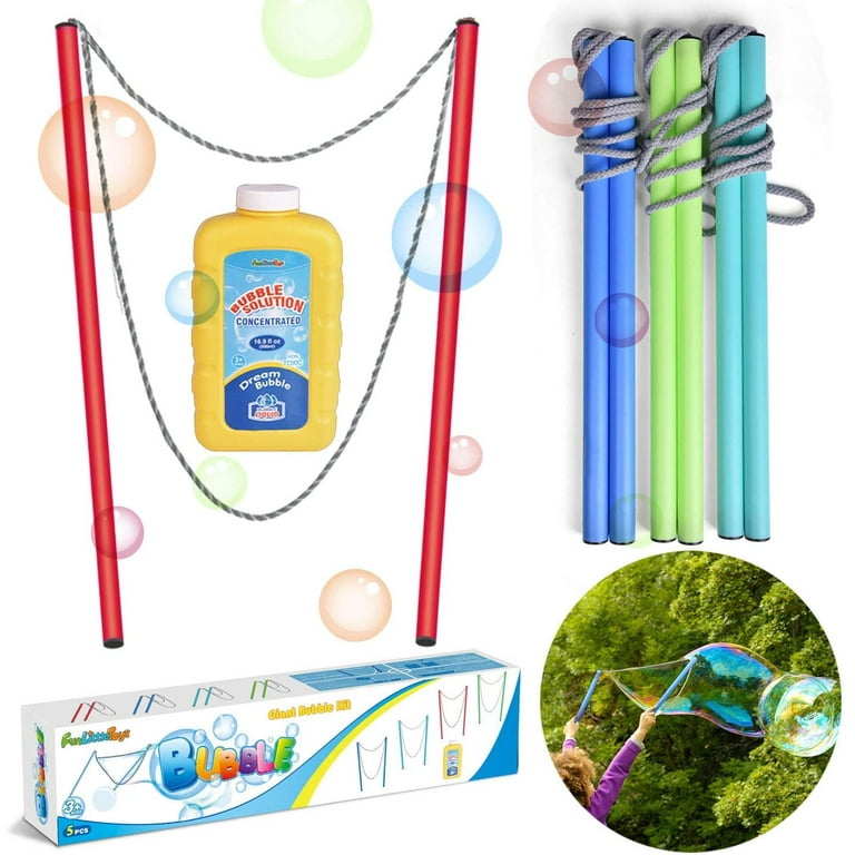 Make Your Own Bubble Wands: At Home Children's Activity