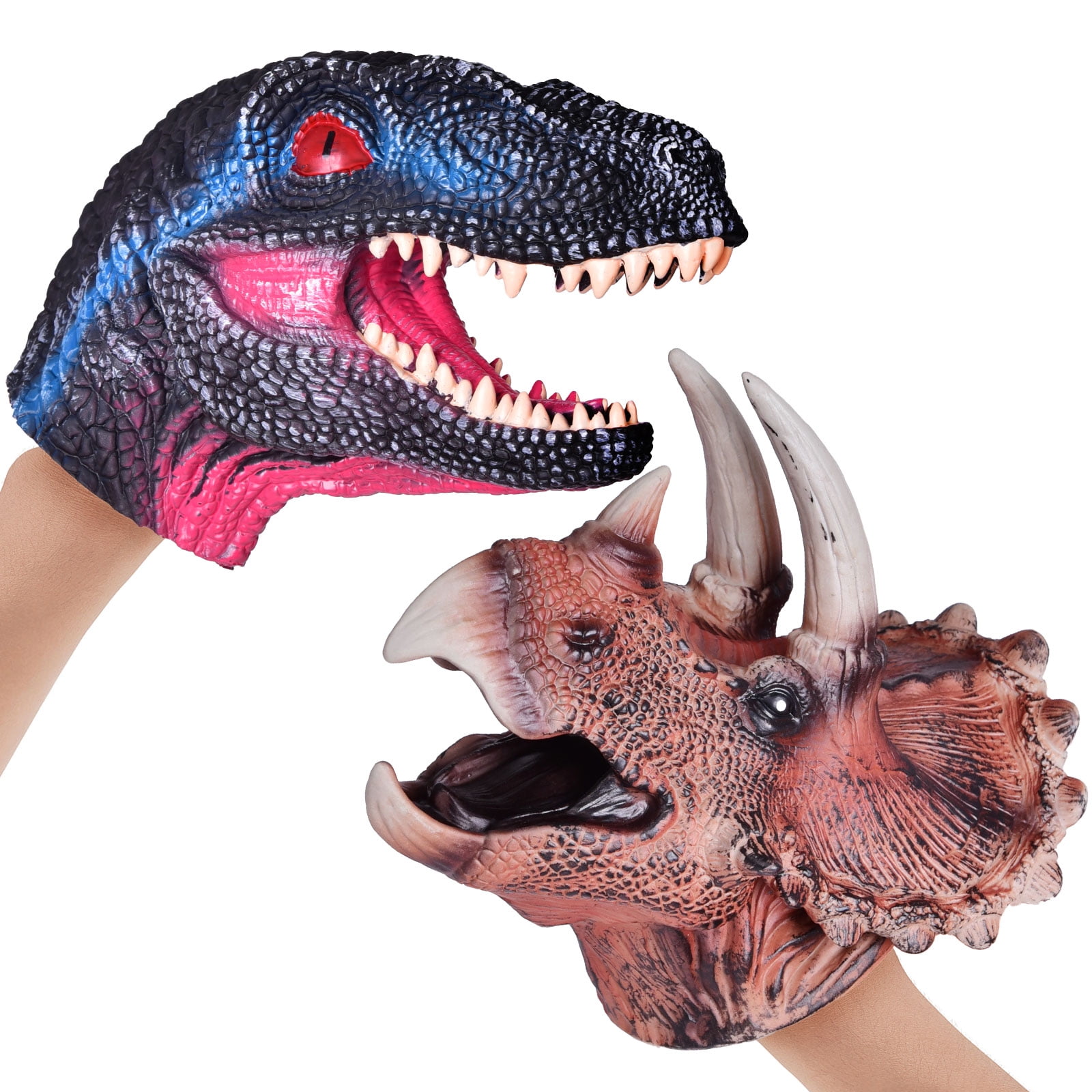 Fun Little Toys Dinosaur Hand Puppets Toys, Kids