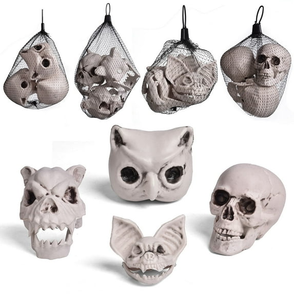 Fun Little Toys Halloween Decoration Set, Set of 4 Count