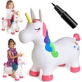 thumbnail image 1 of Fun Little Toys PVC Hopping Horse, Outdoor & Indoor Hopping Unicorn Toys for Kids, 1 of 8
