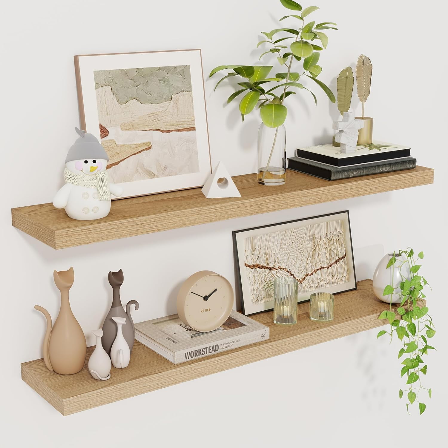 fun-memories-floating-shelves-for-wall-22-5-rustic-wood-deep-wall