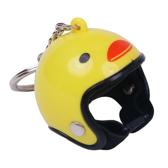 Fun Molded Keyring With Headpiece Theme Permanent Polystyrene Craft Excellent For Junior Fashion