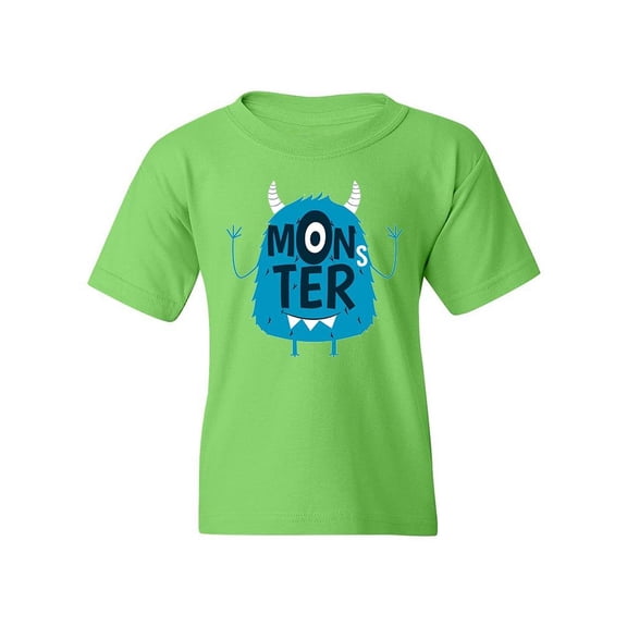 Fun Monster With One Eye T-Shirt Juniors -Image by Shutterstock, Small