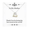 thumbnail image 1 of Fun Mother Gifts, Thank You for being the!, Gag Birthday Love Dancing Necklace Gifts Idea For Mother, Mother Gifts From Daughter, Appreciation gifts for mother from daughter, Appreciation gifts for, 1 of 5