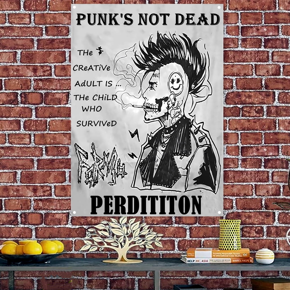 Punk Rocker Funny Fun PUNK Rock Music Art Posters & Prints 38