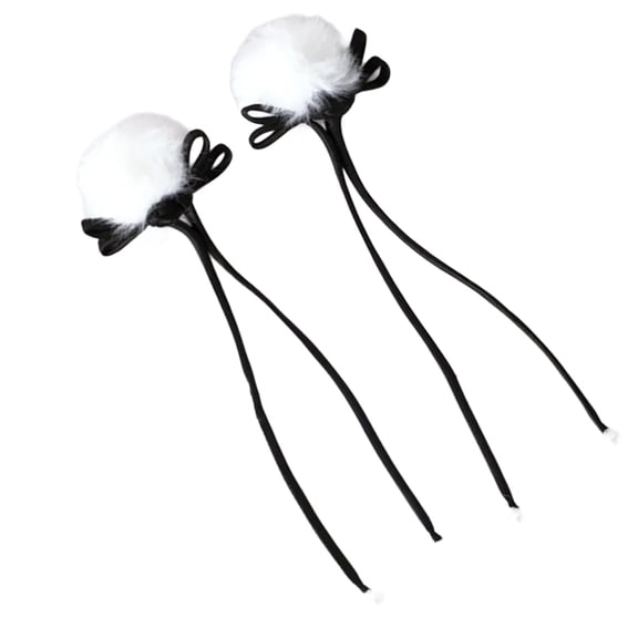 Fun Panda Ear Hair Clip Fashionable Hair Accessory Hair Ornament for School Event Festivals and Everyday Wear