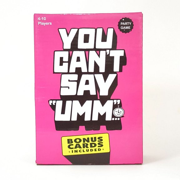 Fun Party Card Game, Don't Say The Word Board Game with Bonus Cards & Timer, 4-10 Players Family Game Night