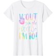 thumbnail image 1 of Fun Peace Out Single Digits I'm 10 Year Old 10th Birthday Girl Short Seelve T-Shirt, 1 of 3