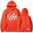 thumbnail image 1 of Fun Personalized Novelty Letter Print Korn Rock Hoodie Men Women Hip Hop Harajuku Hoodies Leisure High Street Sweatshirt Unisex Sweatshirts, 1 of 13