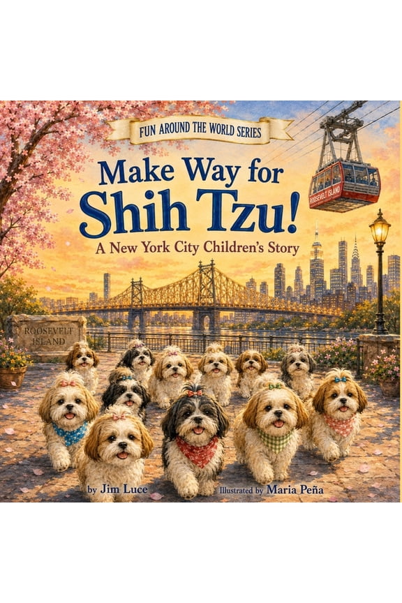 Fun Around the World Make Way for Shih Tzu!: A New York City Children's Story, (Paperback)