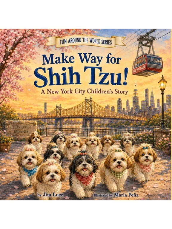 Fun Around the World Make Way for Shih Tzu!: A New York City Children's Story, (Paperback)