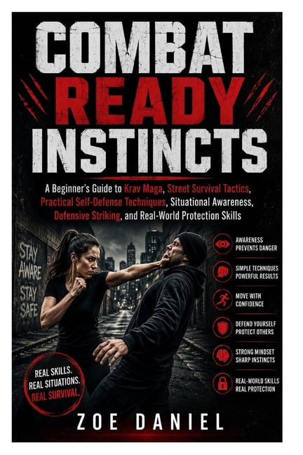 Combat Ready Instincts: A Beginner's Guide to Krav Maga, Street Survival Tactics, Practical Self-Defense Techniques, Sit, (Paperback)
