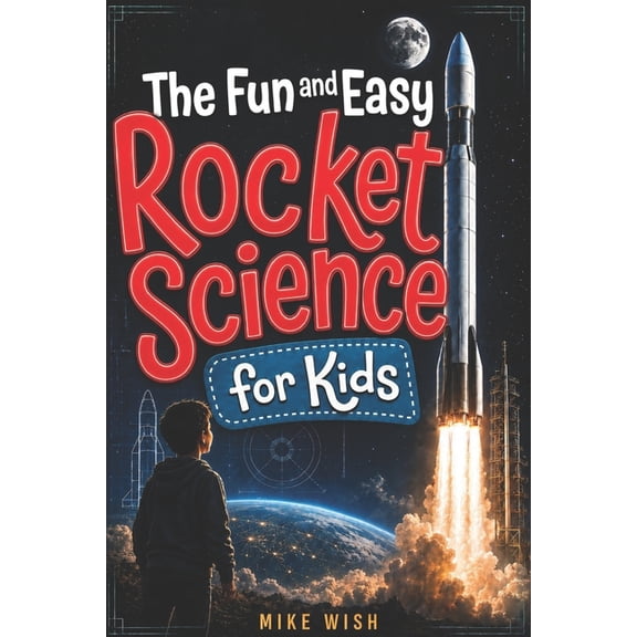 Stem Books for Kids The Fun and Easy Rocket Science for Kids: The Physics, Engineering, and History of Getting to Space, (Paperback)
