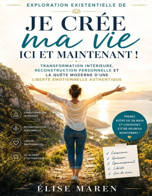 Exploration existentielle de Je crÃ©e ma vie ici et maintenant !: Transformation intÃ©rieure, reconstruction personnelle e, (Paperback)