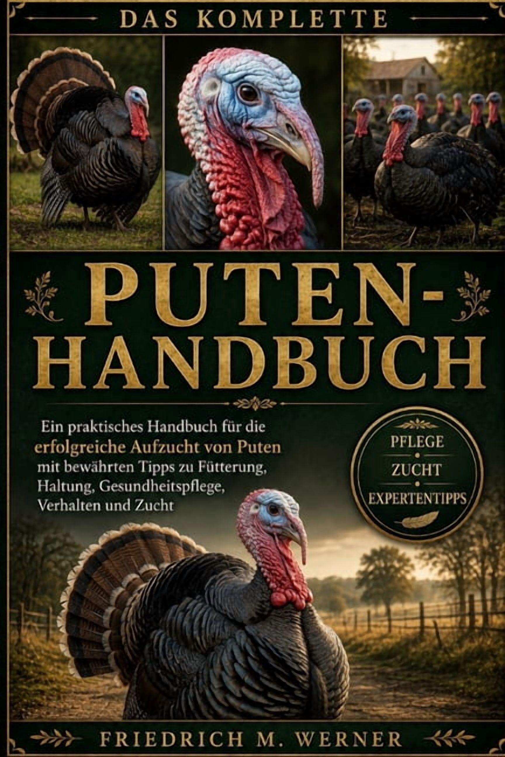 Turkey Handbuch: Ein praktisches Handbuch fÃ¼r die erfolgreiche Aufzucht von Puten mit bewÃ¤hrten Tipps zu FÃ¼tterung, Halt, (Paperback)
