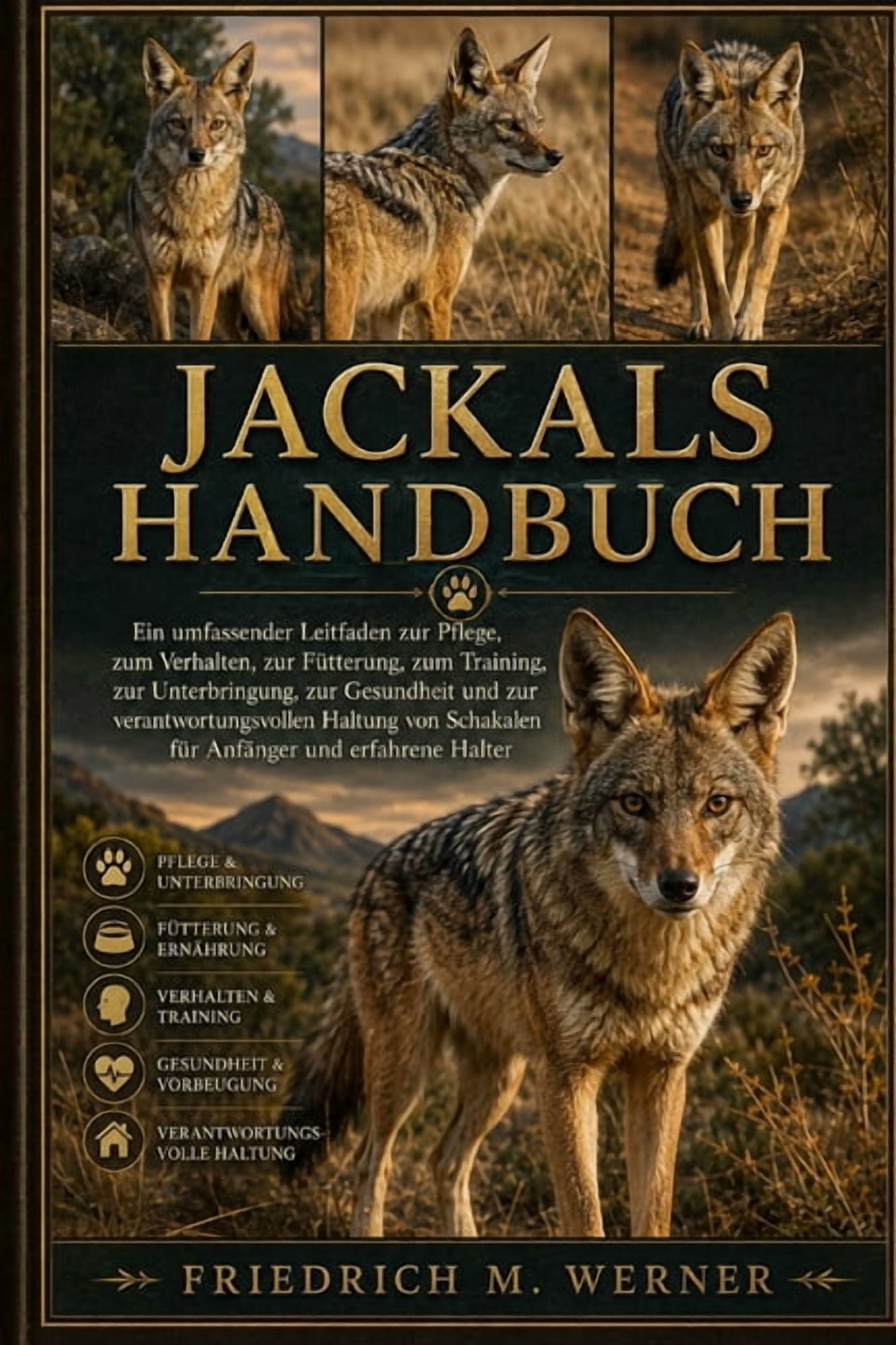 Jackals Handbuch: Ein umfassender Leitfaden zur Pflege, zum Verhalten, zur FÃ¼tterung, zum Training, zur Unterbringung, z, (Paperback)