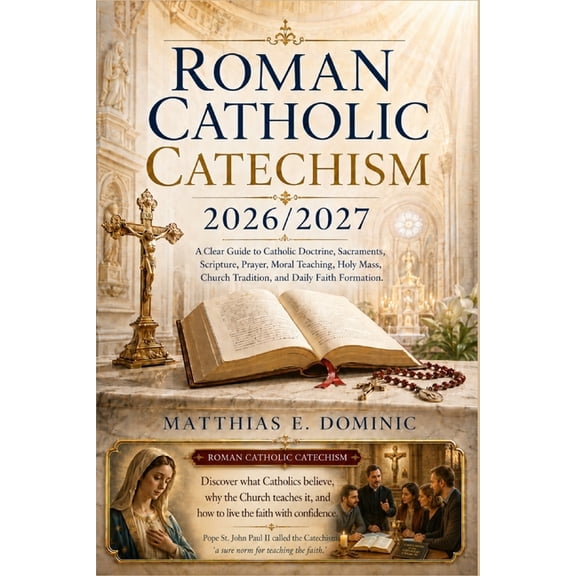 Roman Catholic Catechism 2026/2027: A Clear Guide to Catholic Doctrine, Sacraments, Scripture, Prayer, Moral Teaching, H, (Paperback)